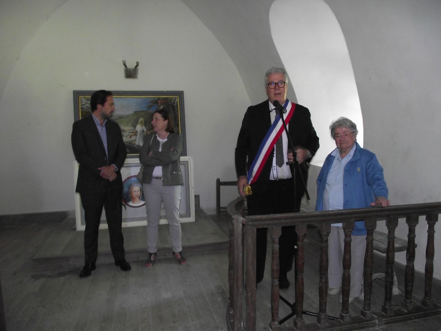 inauguration de la Chapelle Sainte Beline le 23 juin 2018